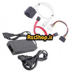تبدیل USB به SATA و IDE به همراه آداپتور 